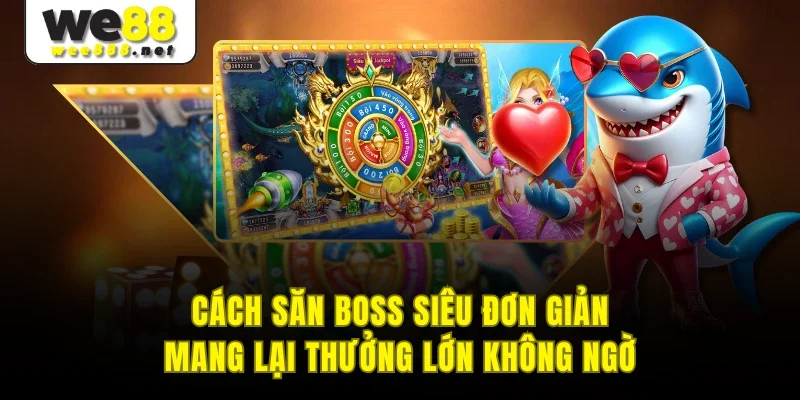Cách săn boss siêu đơn giản mang lại thưởng lớn không ngờ