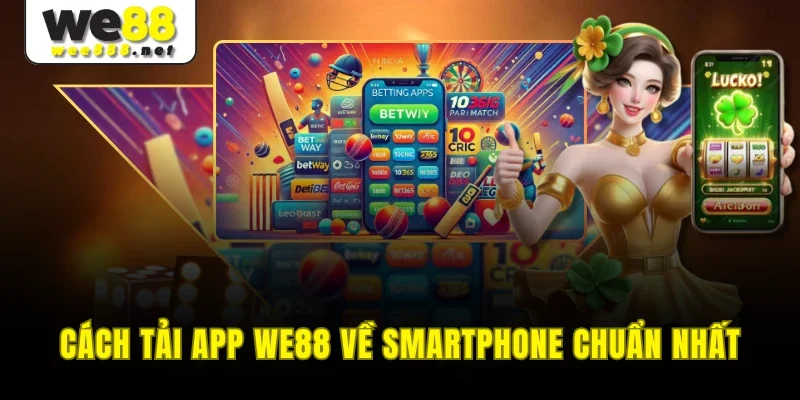 Cách tải app WE88 về smartphone chuẩn nhất